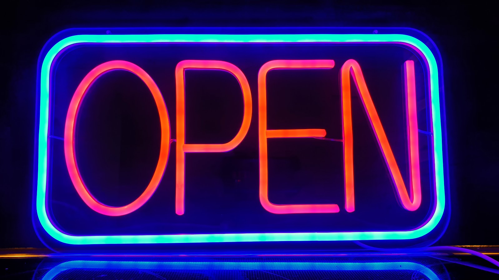 OPEN Sign Neon LED Leuchtschild