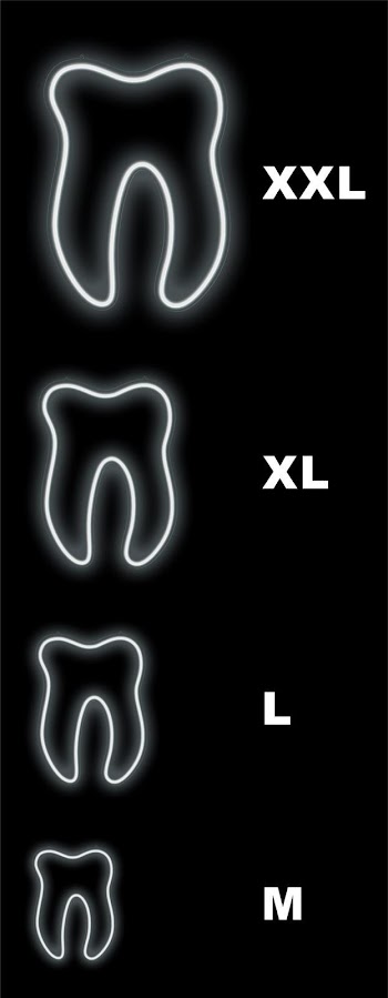 LED Leuchtzahn