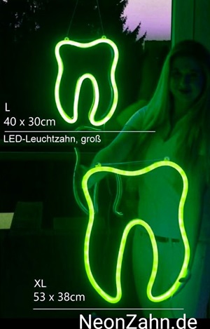 Zahnfee Leuchte Grün